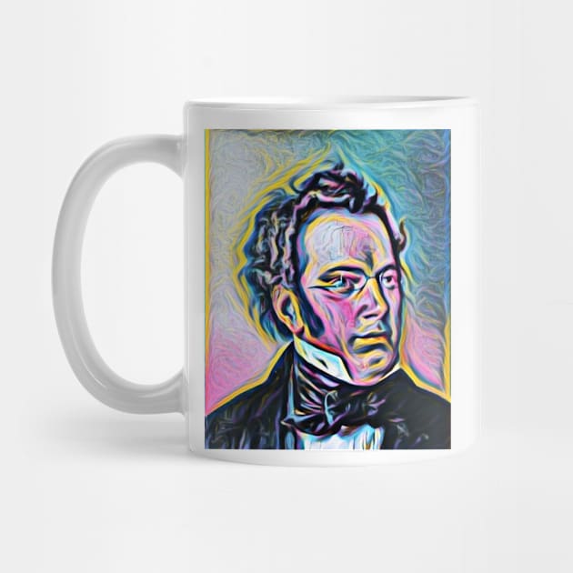 Franz Schubert Portrait | Franz Schubert Artwork 9 by JustLit